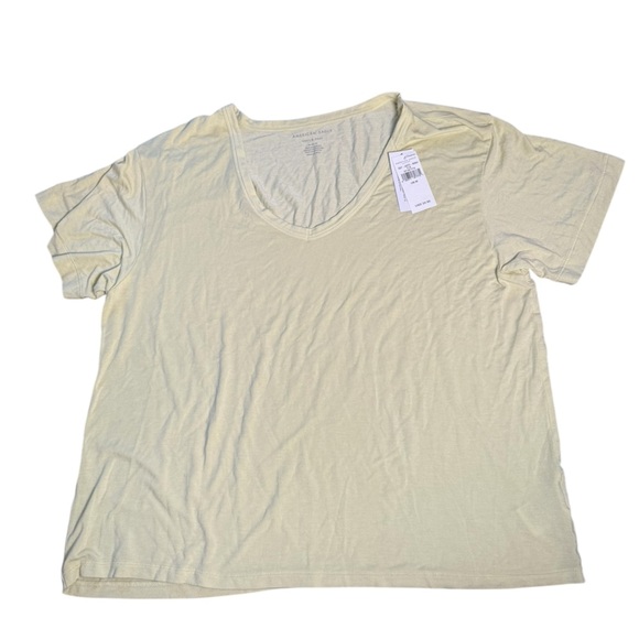 American Eagle Soft & Sexy Green Short Sleeve T-Shirt Small NWT pastel - Picture 3 of 7